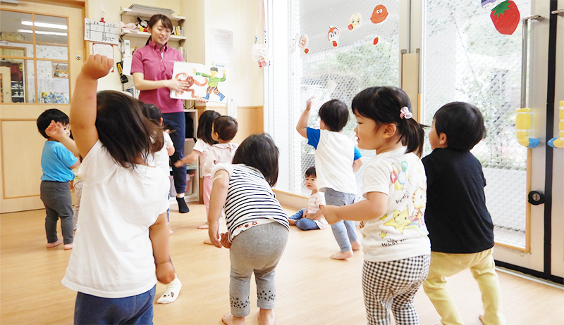 朝の会・あいうべ体操